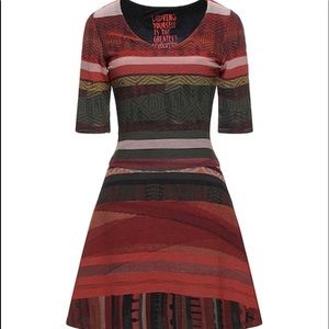 DESIGUAL Fit and Flare Dress